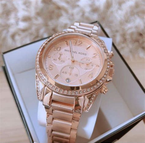 Michael Kors Women's Chronograph Blair Rose Gold